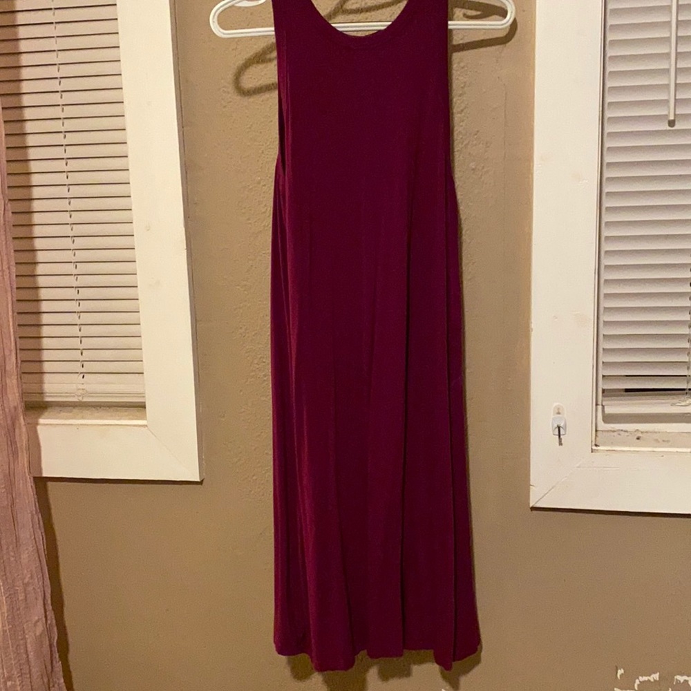 Violet t shirt dress